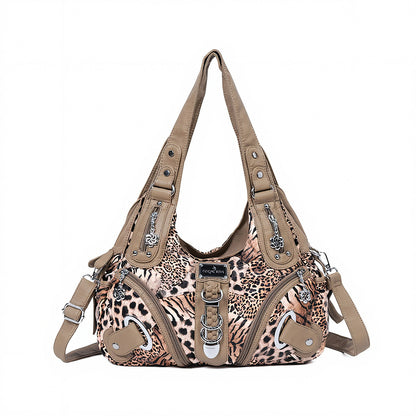 vintage studded hobo bag